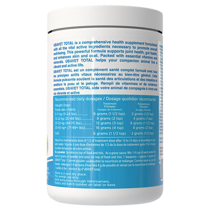 Total General Health & Well Being Supplement for Cats and Dogs 250 g Jar - Default Title - product image 3