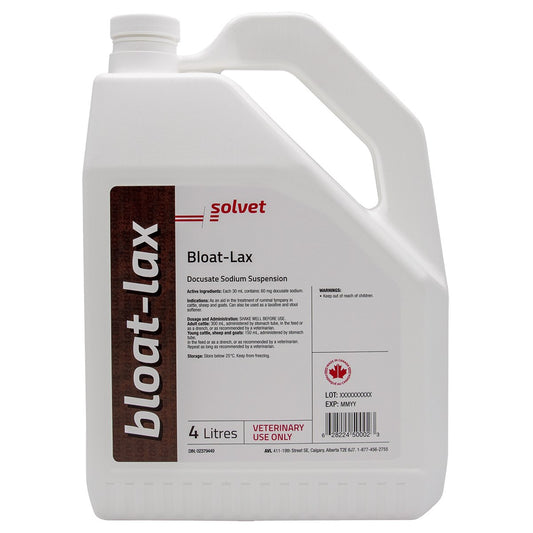 Bloat-Lax for Farm Animals, 2 mg/ml, 4 L