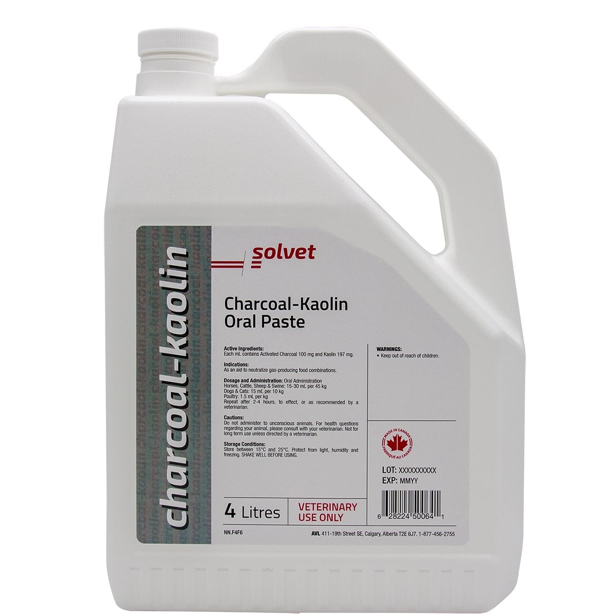 Activated Charcoal, 100/197 mg, 4 L - view 2