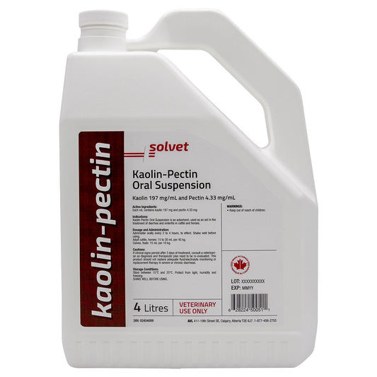 Kaolin-Pectin 4 L Jug 197/4.33 mg/mL - Default Title - product image 1