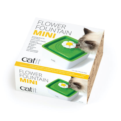 Mini Flower Fountain for Cats (Green) (1.5 L), 1 Unit - Default Title - product image 2
