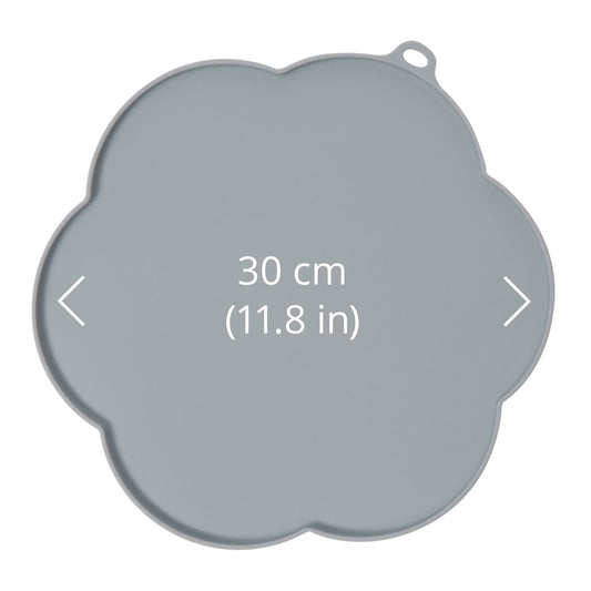Flower Placemat for Cats (Grey) 1 Unit - Default Title - product image 1