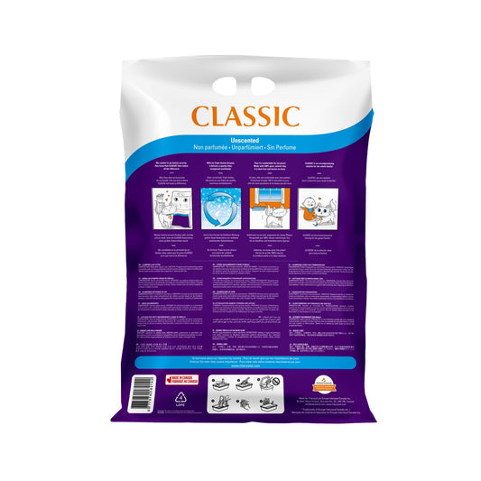 Classic Unscented Clumping Litter for Cats 14 kg Bag - view 1