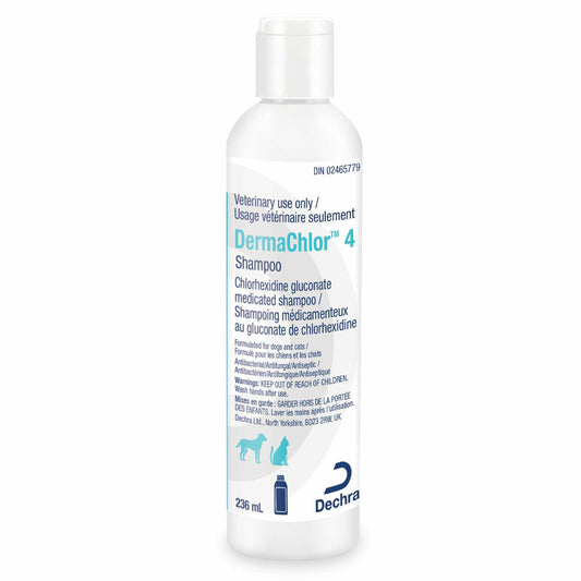 Dermachlor 4 Shampoo for Cats and Dogs - 236 mL - product image 1