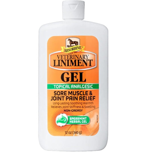 Veterinary Liniment Gel for Horses 12 Oz g Bottle - Default Title - product image 1
