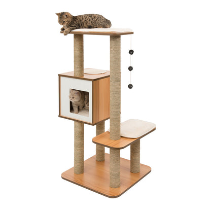 V-High Base Cat Tree Vesper for Cats 121.5 cm 1 Cat Tree - Default Title - product image 3