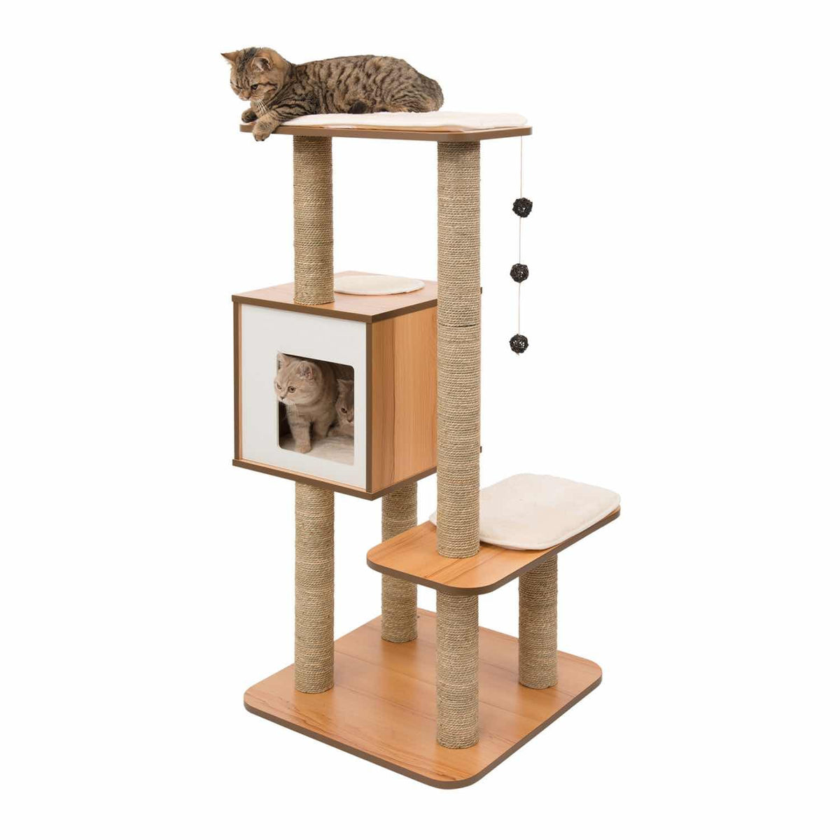 V-High Base Cat Tree Vesper for Cats 121.5 cm 1 Cat Tree - Default Title - product image 4