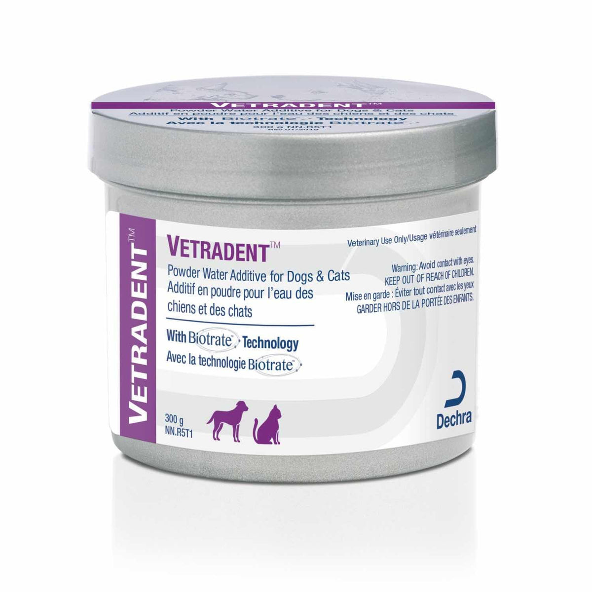 Vetradent Powder Water Additive for Cats and Dogs 300 g Bottle - Default Title - product image 1