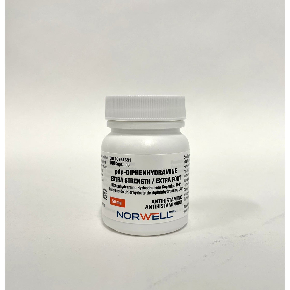 Pdp - Diphenhydramine Capsule Bottle of 100 Capsules - view 2