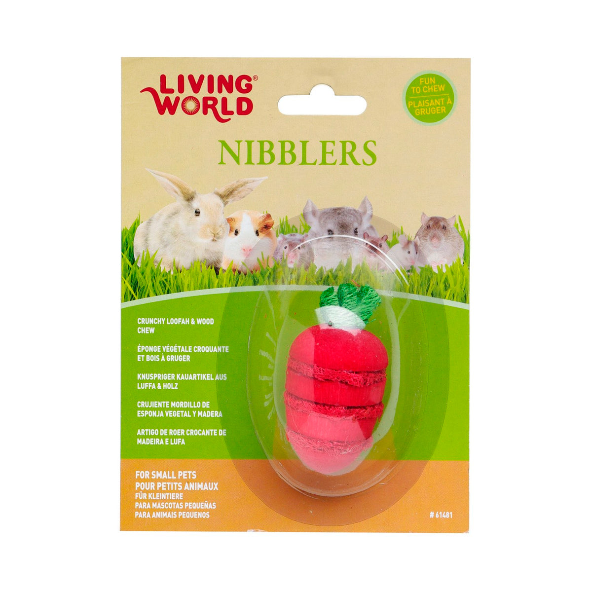 Nibblers Loofah and Wood Chew for Small Pets 1 Unit - Default Title - product image 2