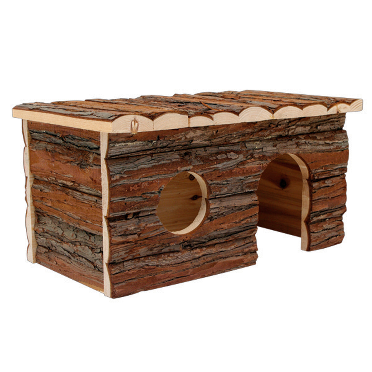 Real Wood Cabin Tree House for Small Pets 1 Cabin - Default Title - product image 1