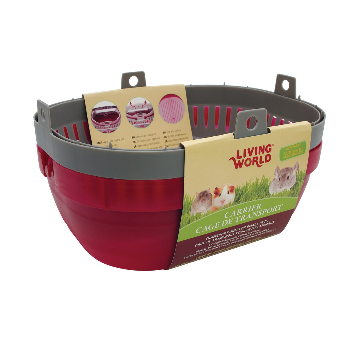 Small Animals Carrier (Grey) 1 Carrier - Default Title - product image 2