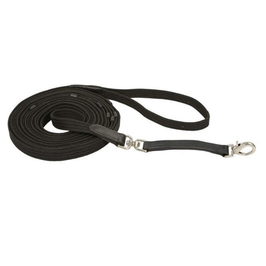 Lunge Line with Leather Stops for Horses 8 m 1 Lanyard - Default Title - product image 1