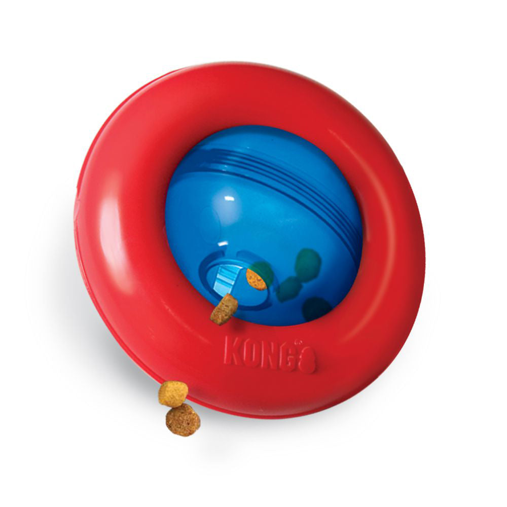 Gyro Toy for Dogs (Blue) 1 Unit, Blue and Red, Large - Default Title - product image 1