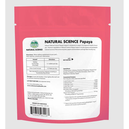 Natural Science Papaya Support for Small Pets 33 g Bag - view 1