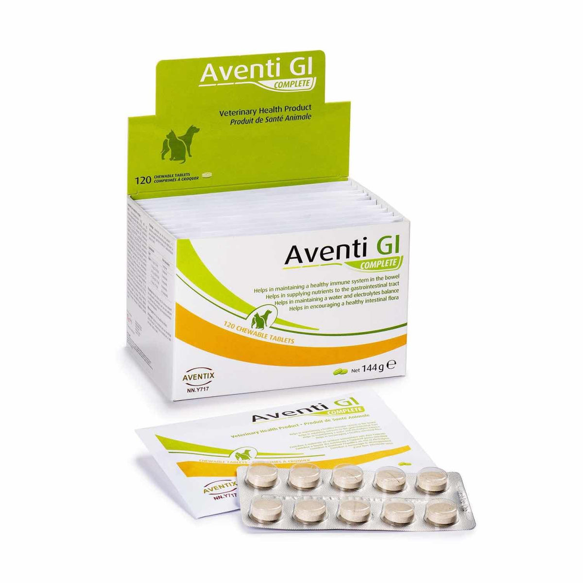 Aventi GI Complete 120 Chewable Tablets for Cats and Dogs - Default Title - product image 1