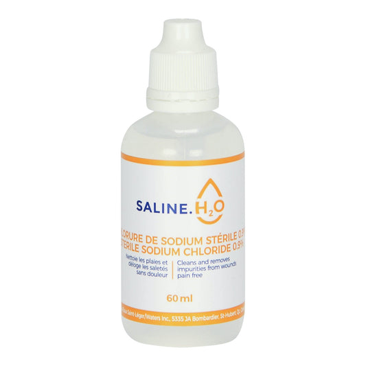 Saline H2o Sodium Chloride 0 9 Solution - 60 mL - product image 1
