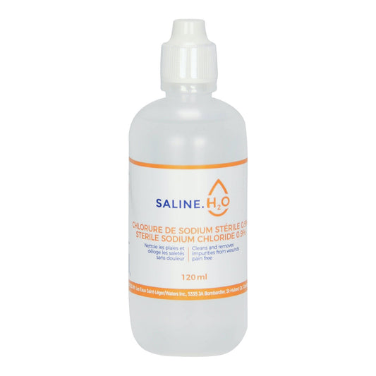 Saline H2o Sodium Chloride 0 9 Solution - 120 mL - product image 1