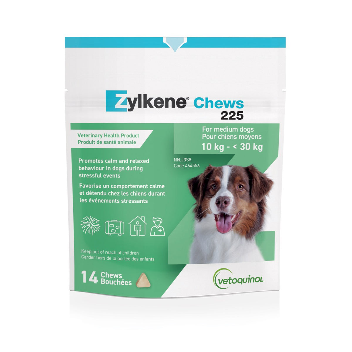 Zylkene Chews for Dogs - 225 mg - product image 1