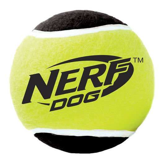 Nerf Dog Squeaker Tennis Balls for Dogs Bag of 3 Balls - Default Title - product image 1