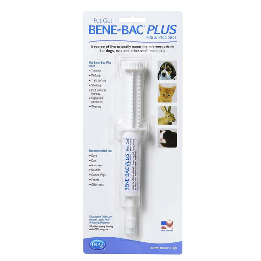 Bene-Bac Plus Pet Gel for Cats, Dogs and Small Pets 15 g Syringe - Default Title - product image 1