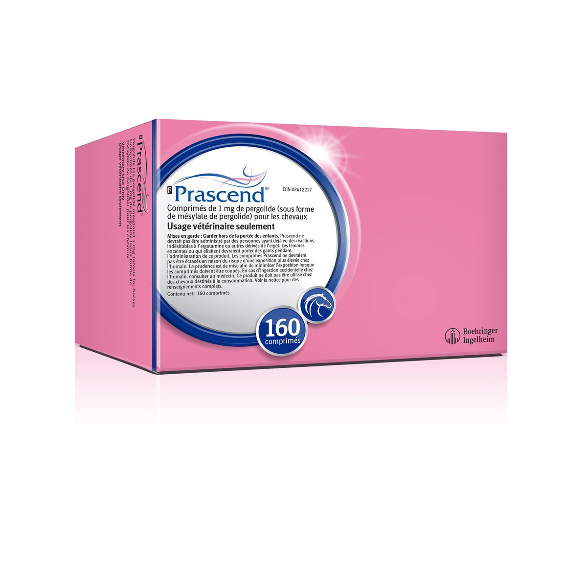 Prascend for Horses, 1 mg, 160 Tablets - view 1