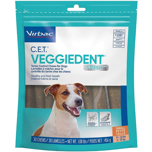 C.E.T. VeggieDent FR3SH Chews for Dogs - view 1