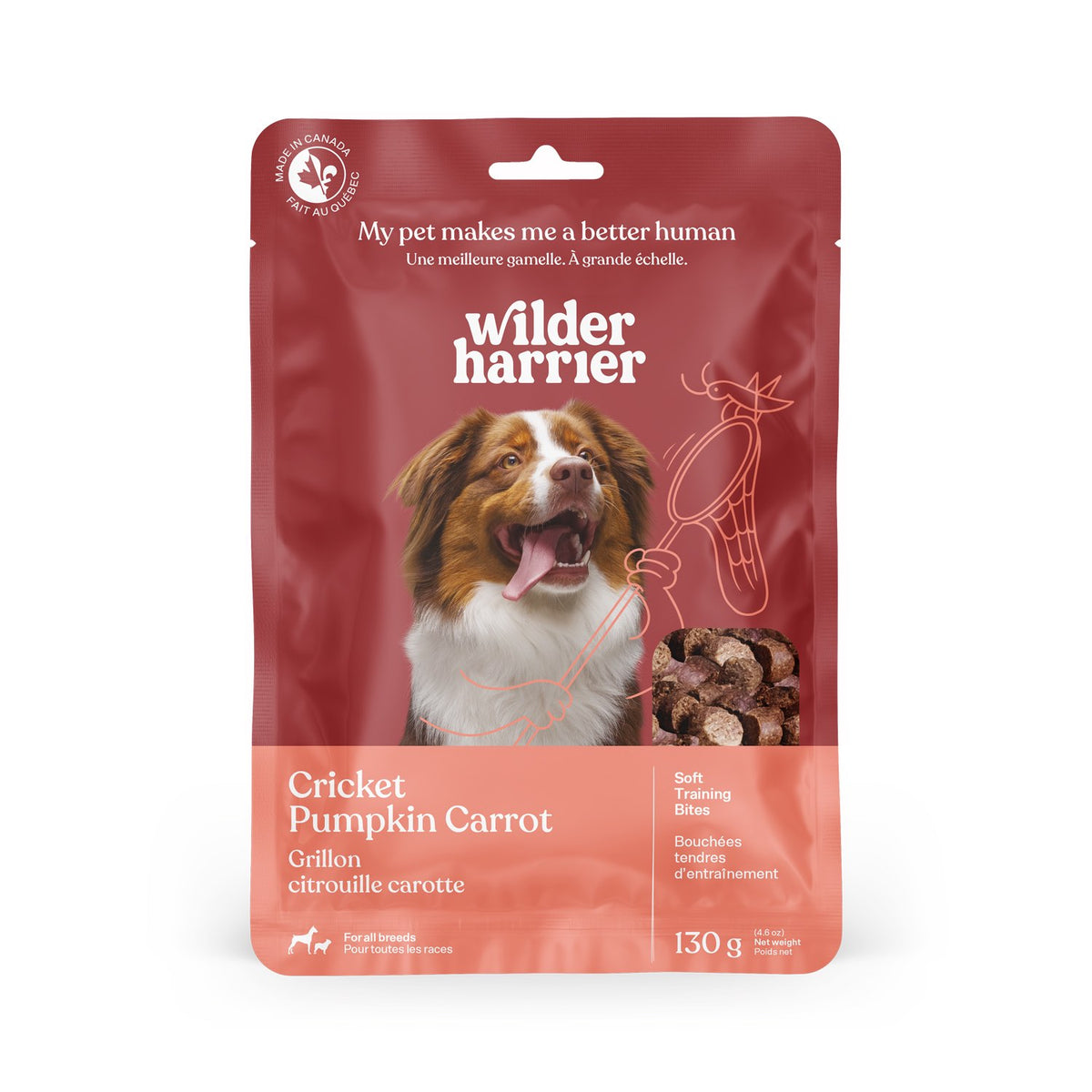 Dog Training Treats - Cricket, Pumpkin and Carrot - product image 1