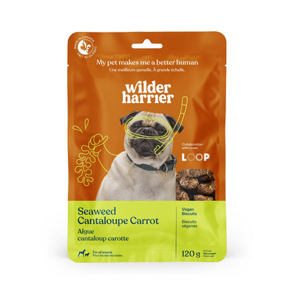 Vegan Dog Treats - Seaweed, Cantaloupe and Carrot - product image 1