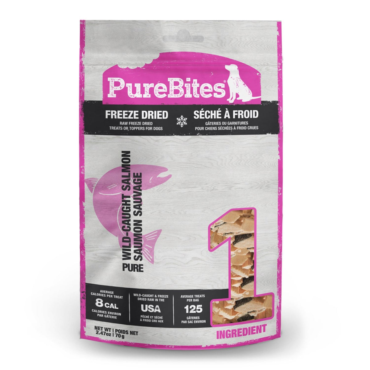 PureBites for Dogs - Salmon / 70 g - product image 1