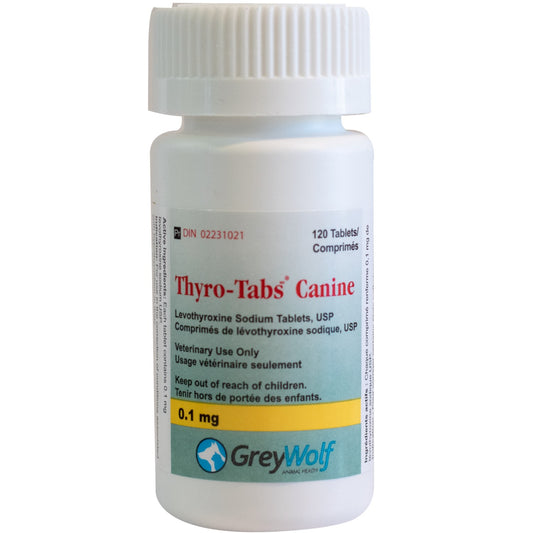 Thyro-Tab for Dogs, 0.1 mg, 120 Tablets