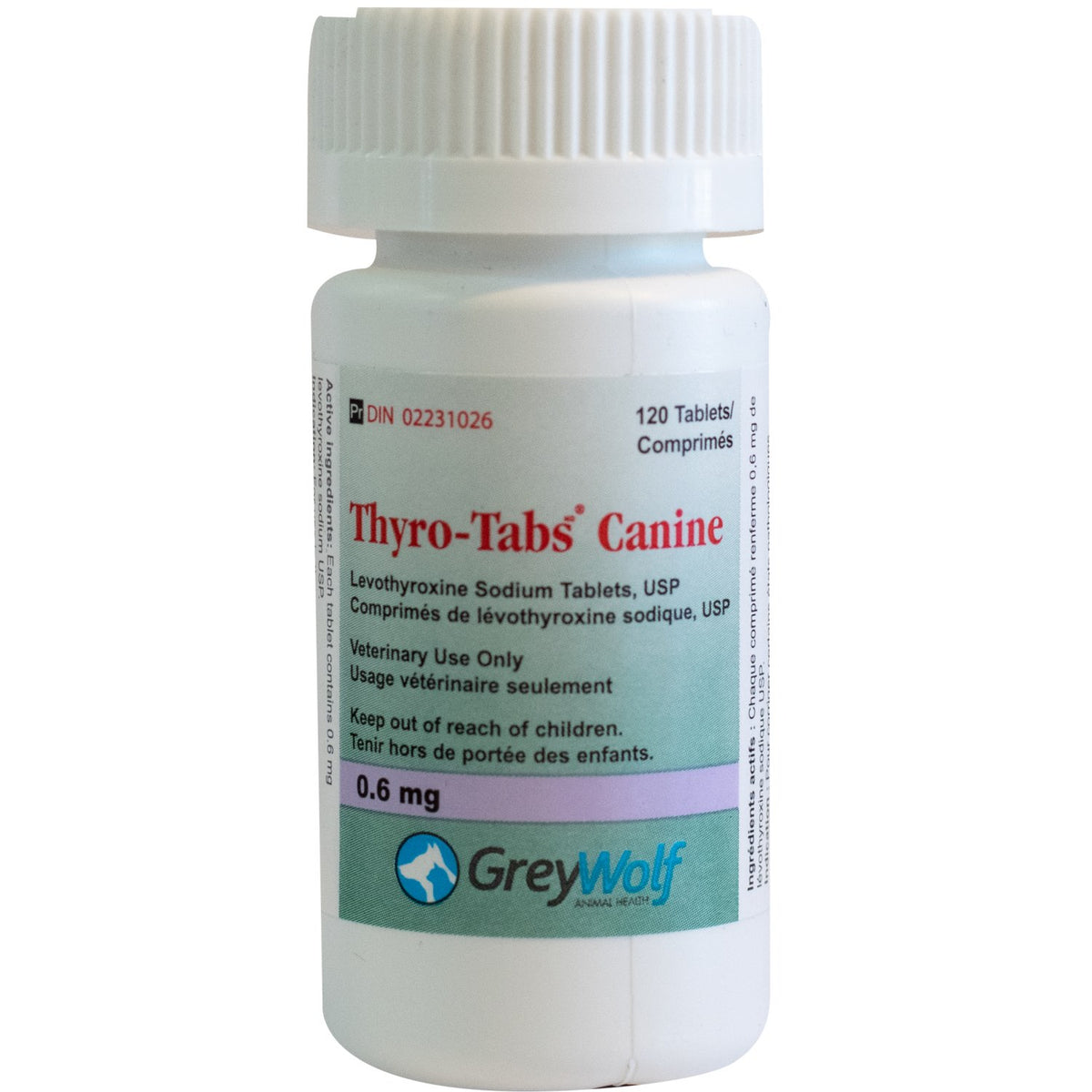 Thyro-Tab for Dogs, 0.6 mg, 120 Tablets
