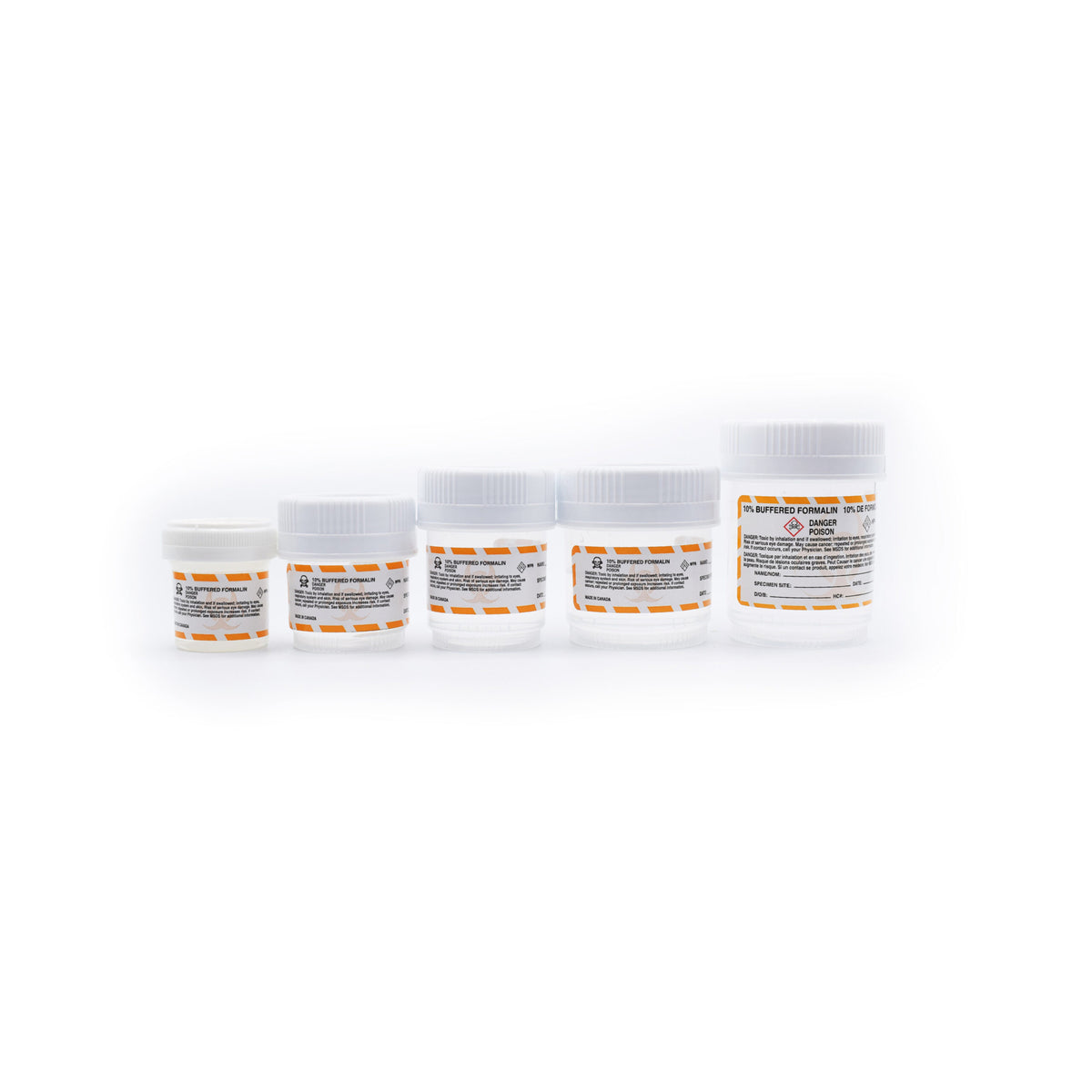 Formalin 10% Prefilled Container Pack of 10, 10 mL