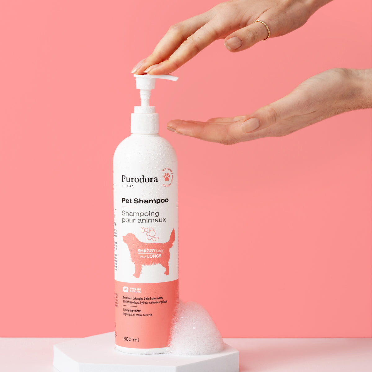 Pet Shampoo for Short and Long Coats for Dogs 500 mL Bottle - Default Title - product image 2