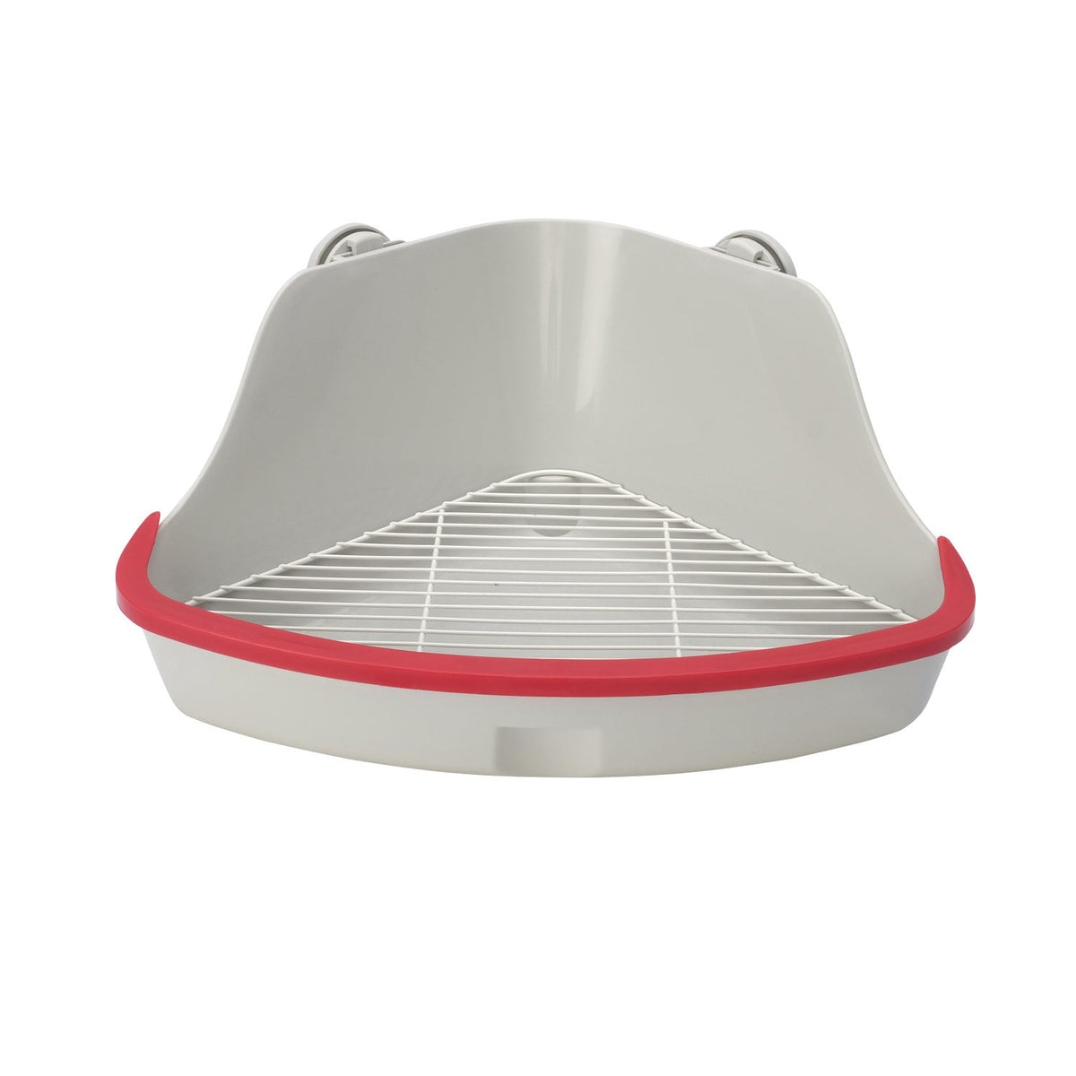 Corner Litter Pan for Small Pets (Grey) 1 Unit - Default Title - product image 1