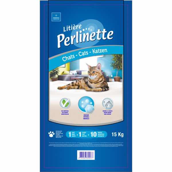 Perlinette Litter for Cats - 15 kg - product image 1