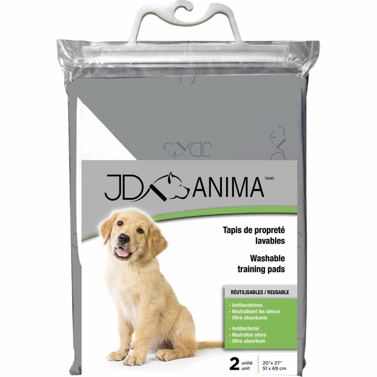 Washable Training Pad (Grey) (Pack of 2) - Default Title - product image 3