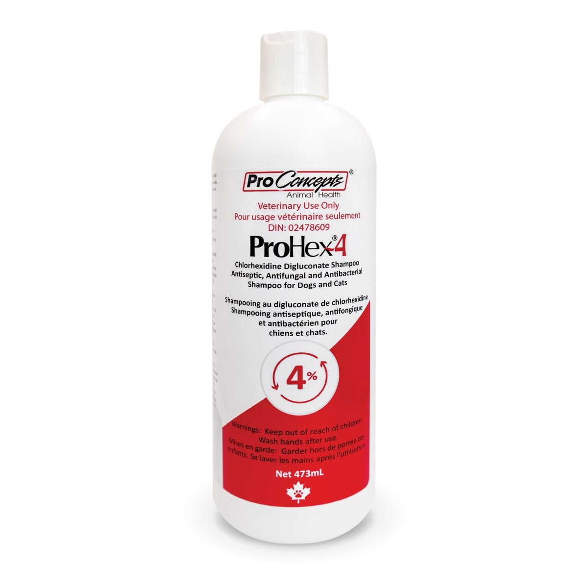 ProHex-4 Shampoo, 4 %, 473 mL