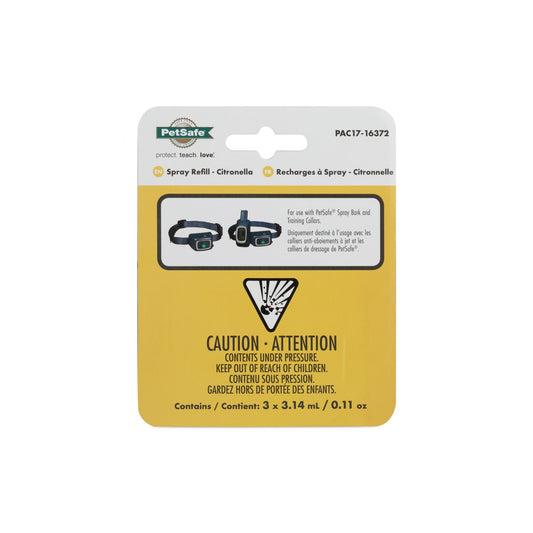 Spray Control Citronella Refill for Dogs Pack of 3, 3.14 mL - view 1