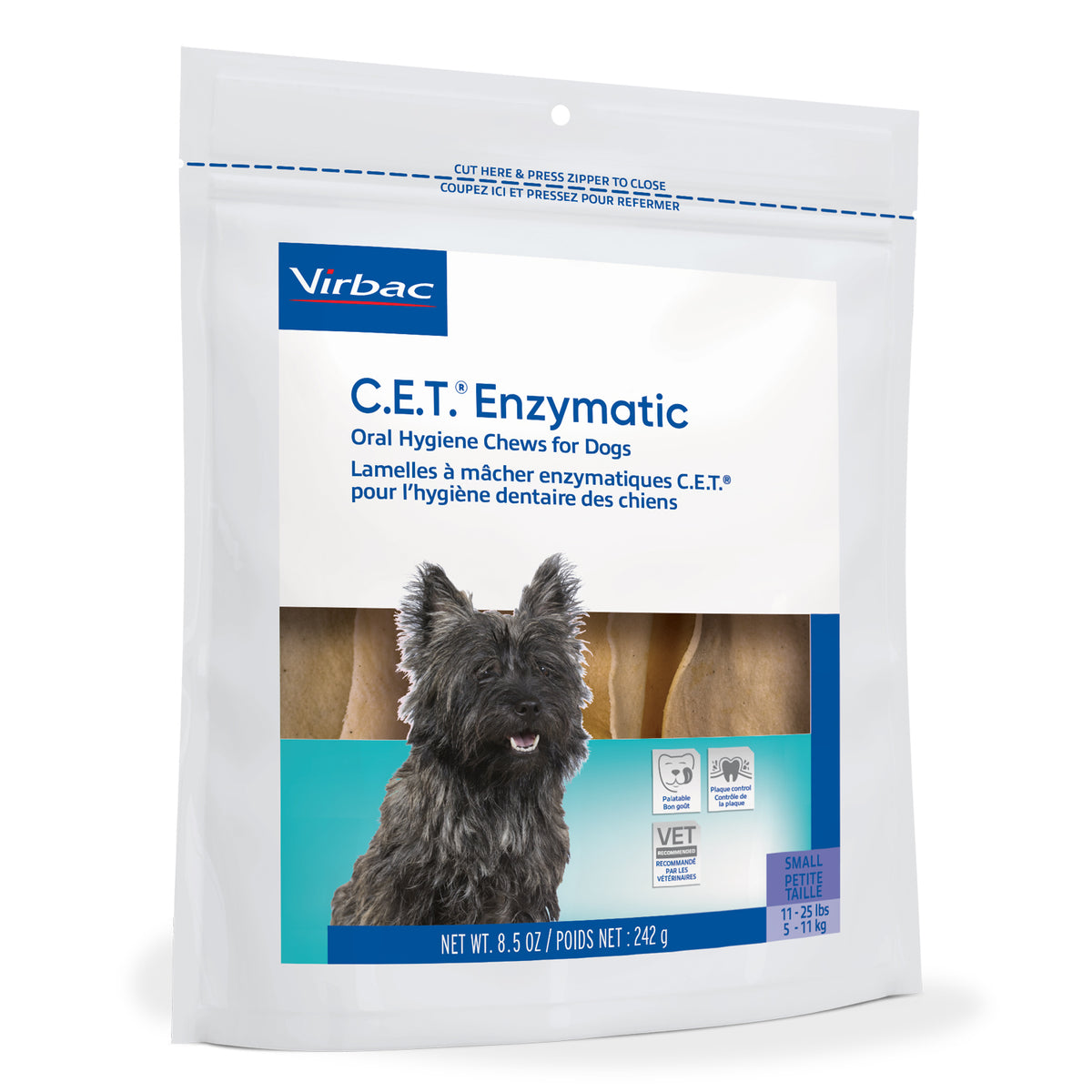 C E T Enzymatic Chews for Dogs - Small - product image 2
