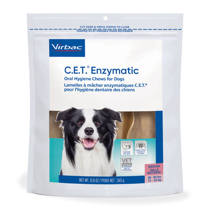 C E T Enzymatic Chews for Dogs - Medium - product image 1