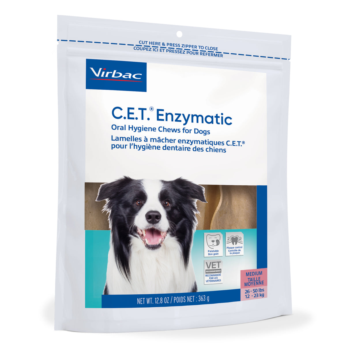 C E T Enzymatic Chews for Dogs - Medium - product image 2