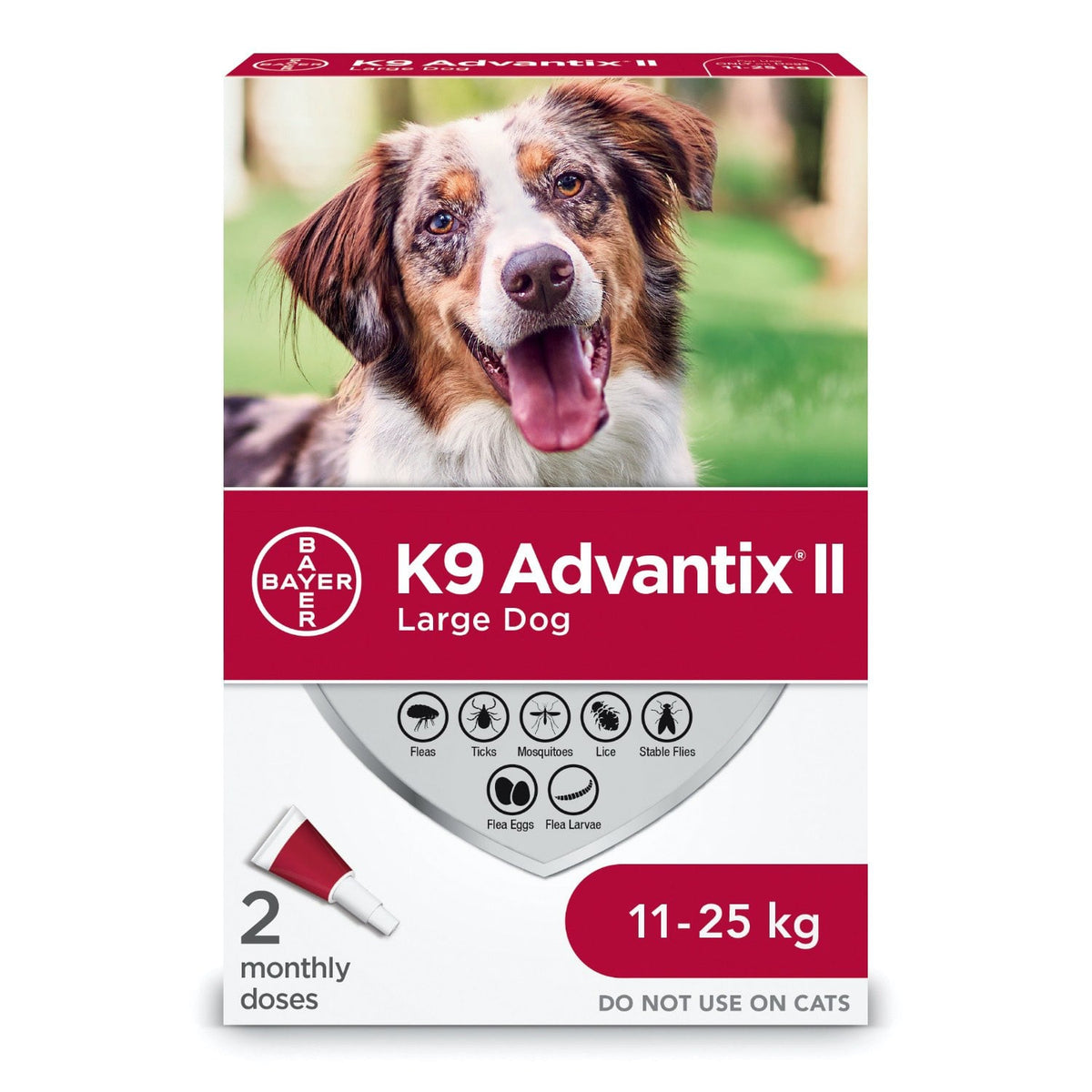 K9 Advantix II for Dogs Solution - Pack of 2 X 2.5 mL - product image 1