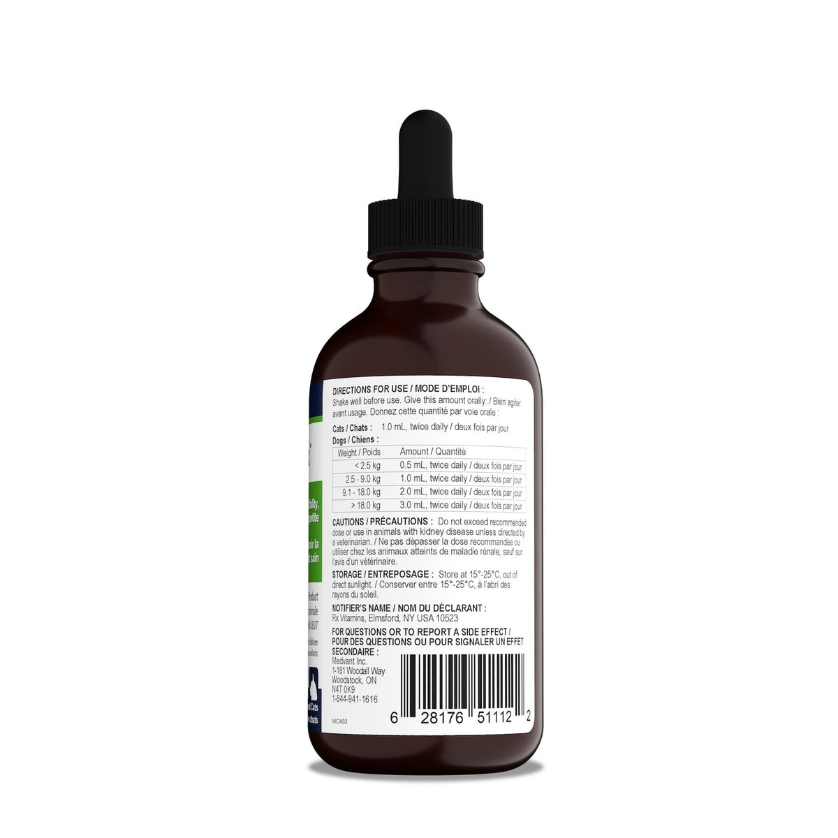 Rx Vitamins Amino B Plex for Cats and Dogs - 120 mL - product image 3