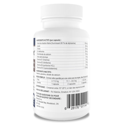 Rx Vitamins Hepato Support for Cats and Dogs Capsule - 90 Cap - product image 3