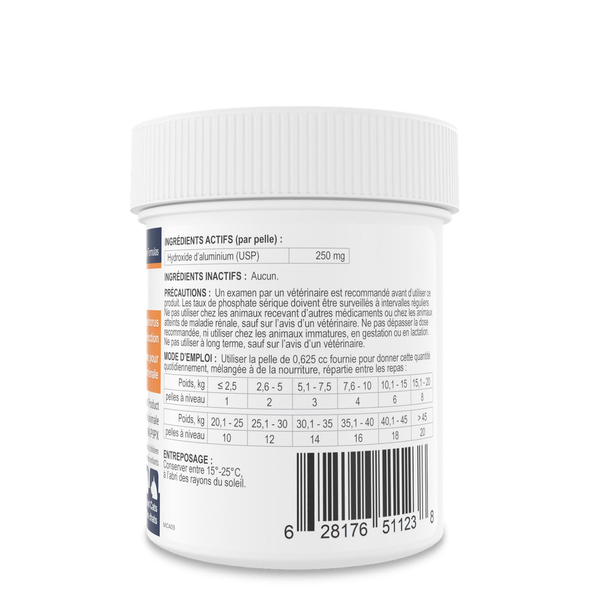 Rx Vitamins Phos-Bind Powder for Cats and Dogs 35 g Jar - Default Title - product image 3