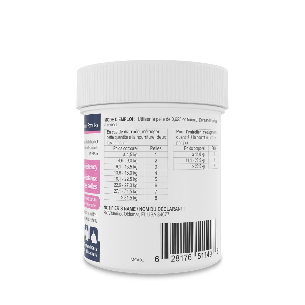 Rx Vitamins Rx Clay Powder for Cats and Dogs 100 g Jar - Default Title - product image 3