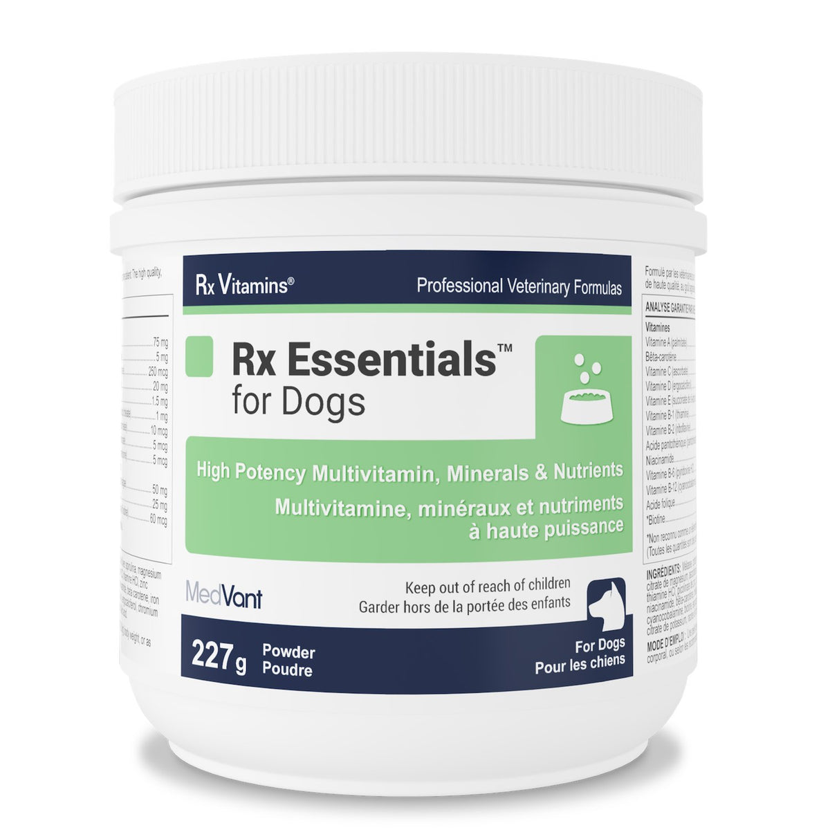 Rx Vitamins Rx Essentials for Dogs 226 g Jar - Default Title - product image 1