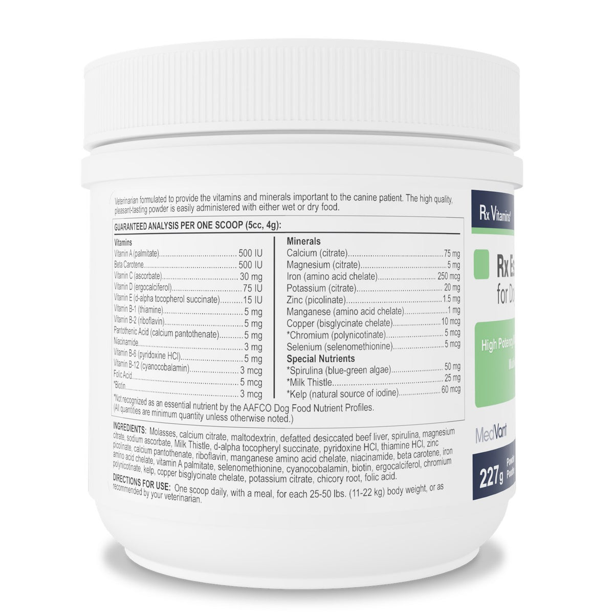Rx Vitamins Rx Essentials for Dogs 226 g Jar - Default Title - product image 2