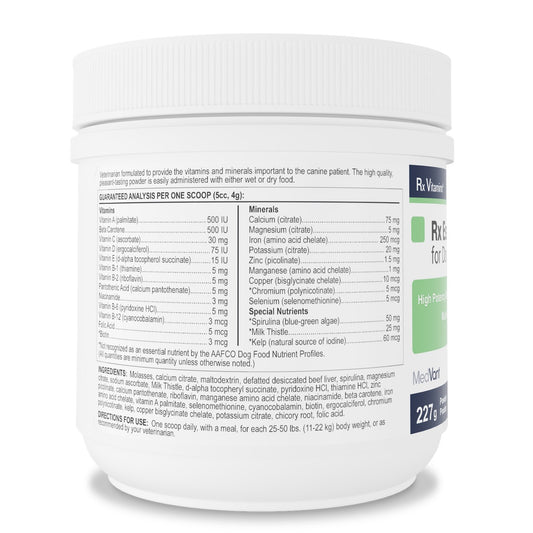 Rx Vitamins Rx Essentials for Dogs 226 g Jar - Default Title - product image 2